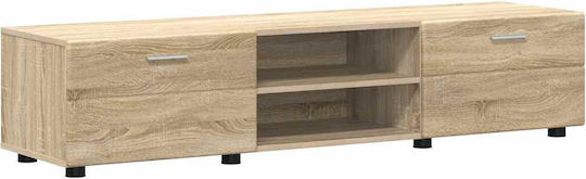 Wohnzimmer TV-Einheit Eiche Sonoma M150xB39xH30cm