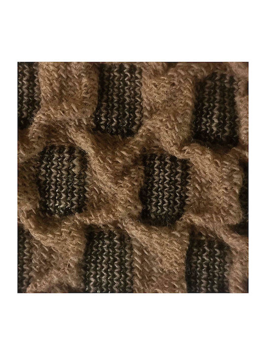 Beauty Home Σετ Ελαστικά Καλύμματα Σαλονιού Choco 3τμχ