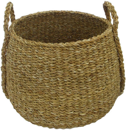 Almar Καλαθι Λαβες Set 3τμχ Seagrass Φυσικο D45 31 21xh30 25 20cm 1τμχ