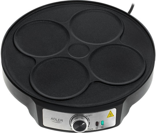 Adler Κρεπιέρα Ad 3093 1600w Black Ad 3093