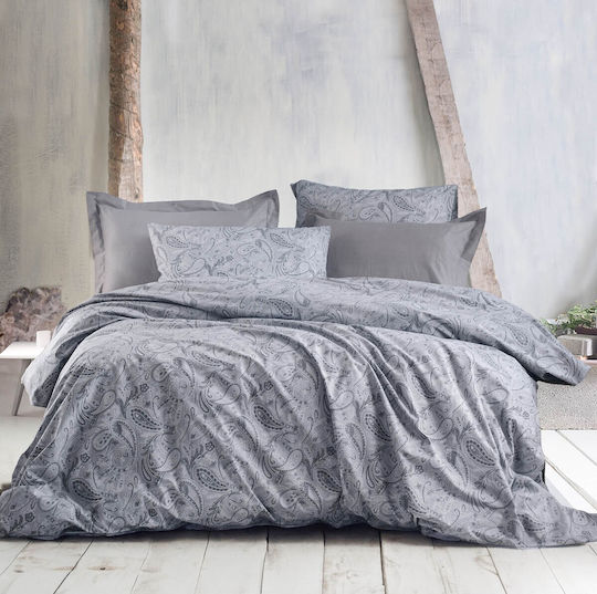 Rythmos Lovetta Σετ Υπέρδιπλο ΓΚΡΙ - Grey 220x240cm 3τμχ Rythmos Lovetta Σετ Υπέρδιπλο ΓΚΡΙ - Grey 220x240cm 3τμχ