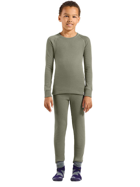 Active Warm Kinder Thermobekleidung Top Khaki