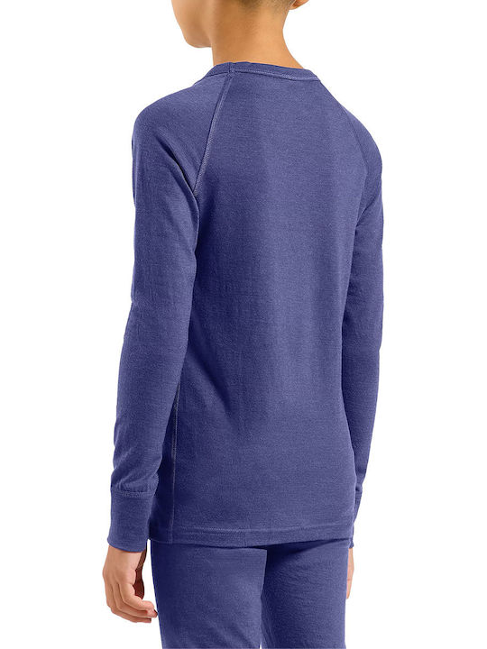Natural Merino 200 Παιδικό Ισοθερμικό Σετ Μωβ