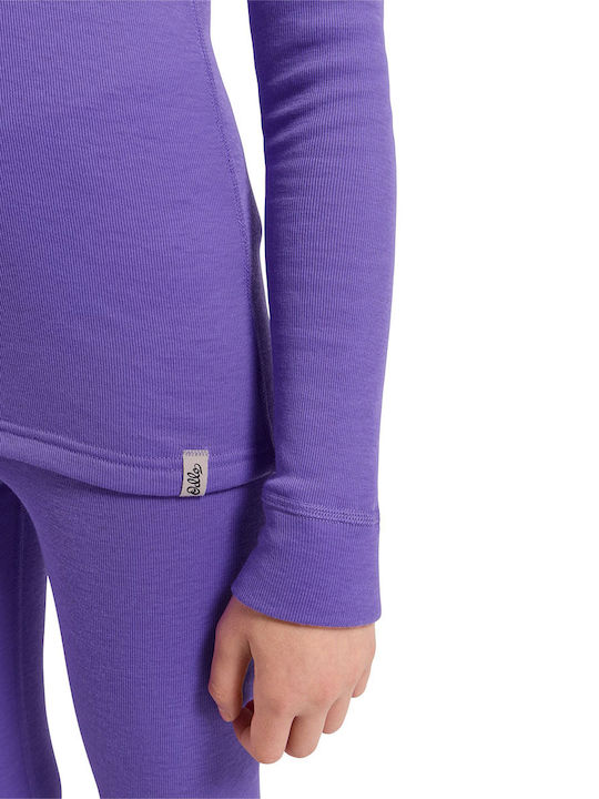 Active Warm Eco Kinder Thermobekleidung Top Lila