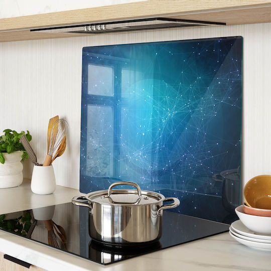 Glass Kitchen Cutting Board Protection Decoration Fantasy 60x52 Cm