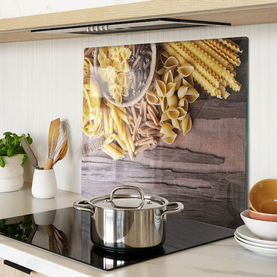 Glass Kitchen Surface Tempered Glass Pasta Mix 60x52 Cm