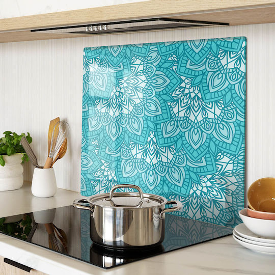 Durable Counter Protection Surface Tempered Glass Decorations 60x52 Cm