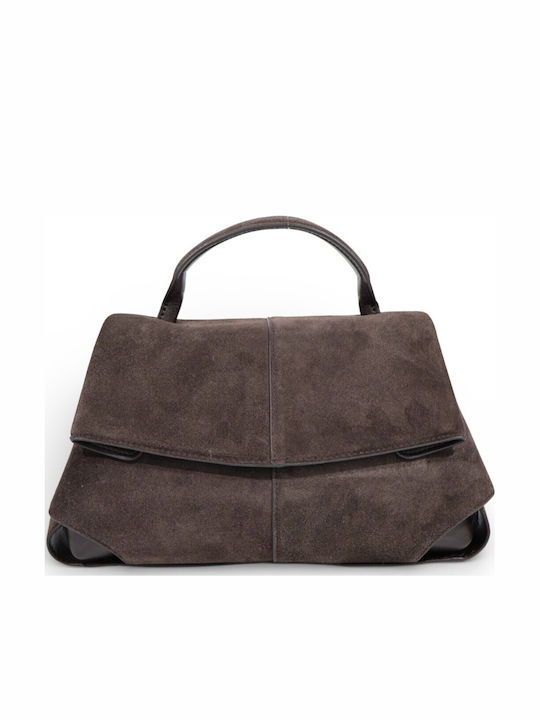 Leather Women's Bag Tote Handbag Brown