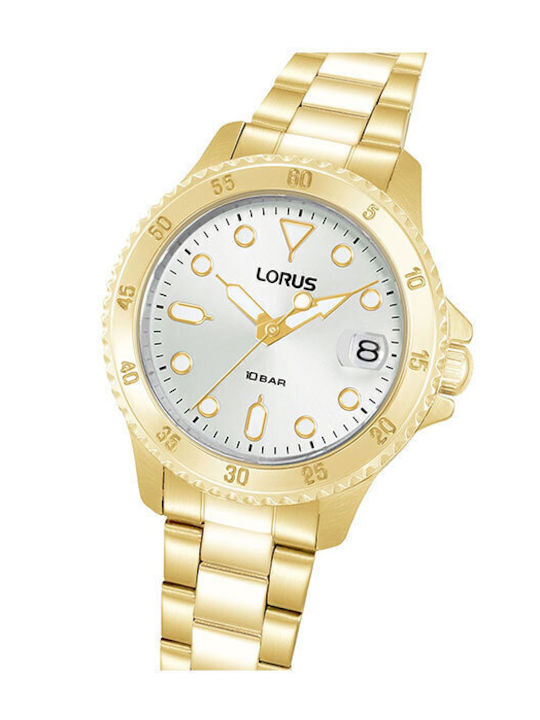 Lorus Women's Watch with Gold Metal Bracelet
