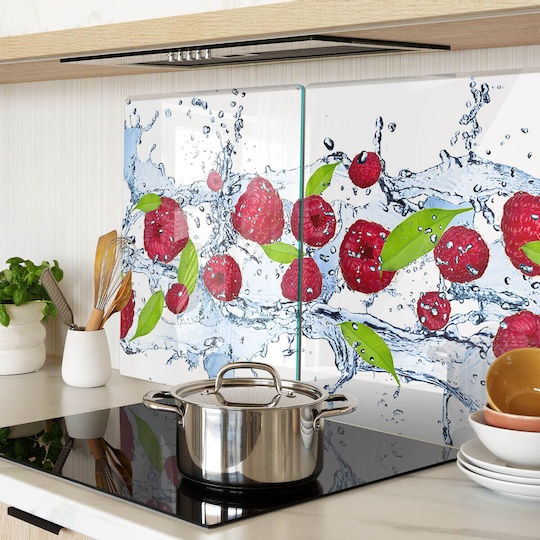 Schneidebretter Schutzfläche Hartes Glas Küchen Malines Wasser 2x40x52 cm