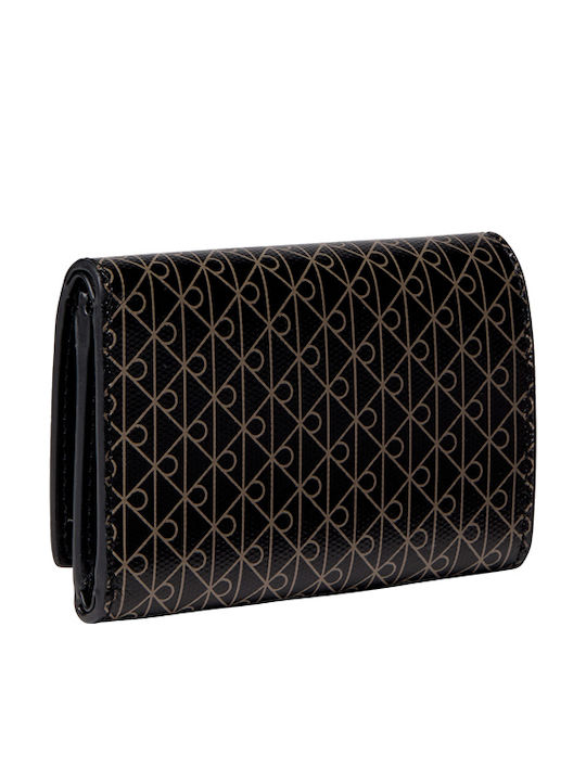 Calvin Klein Trifold Μικρό Γυναικείο Πορτοφόλι Καφέ