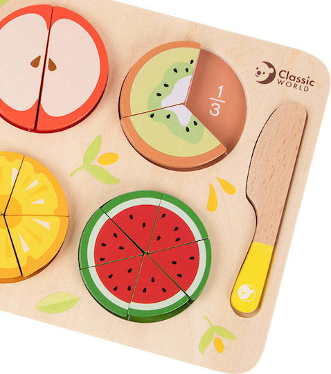 Wooden Kids Peg Puzzle for 1.5++ Years Classic World