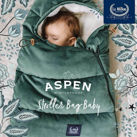 La Millou Aspen Baby Stroller Footmuff 85x50cm Purple