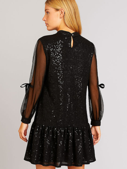 Mini Evening Dress Black