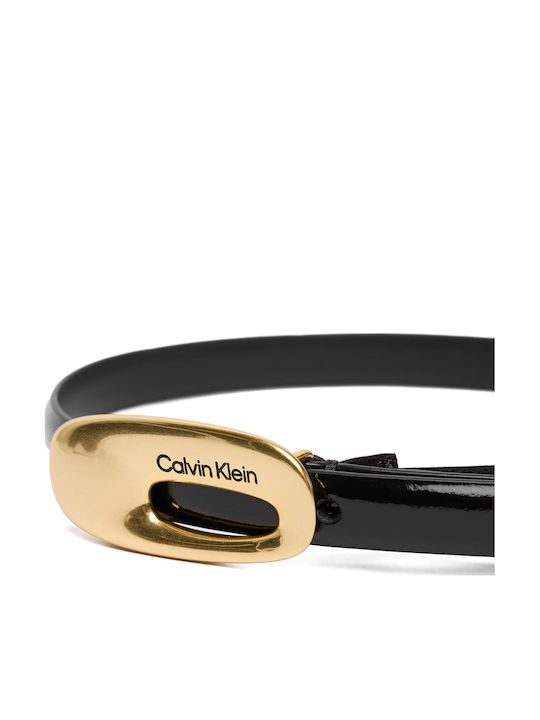 Leather Women's Belt Black
