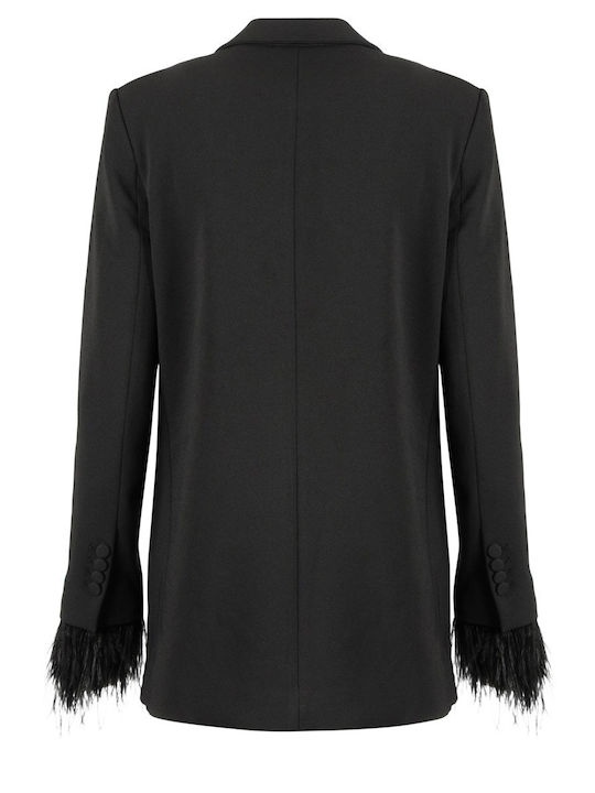 Michael Kors Blazer pentru femei Sacou Negru