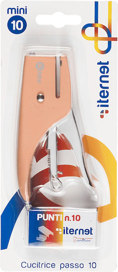 Turikan Hand Stapler Pliers No10 & Replacement Staples 1000pcs Pastel Green