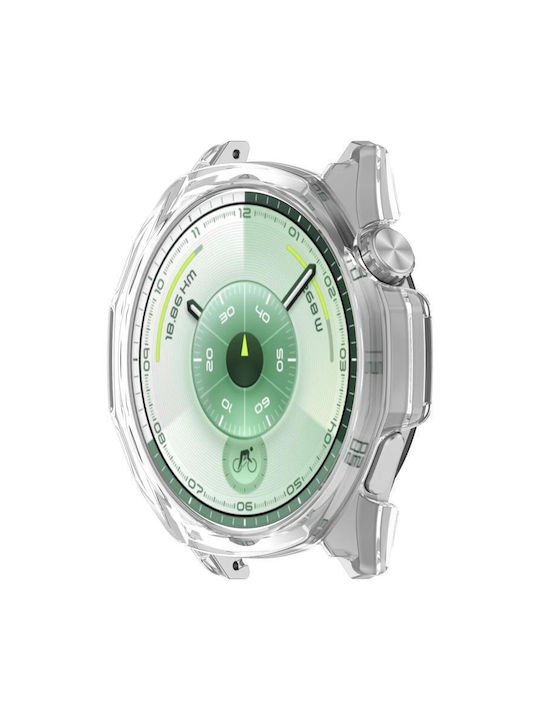 Carcasă de Plastic cu Sticlă în culoarea Transparent pentru Huawei Watch GT 6 46mm Carcasă de Plastic cu Sticlă în culoarea Transparent pentru Huawei Watch GT 6 46mm