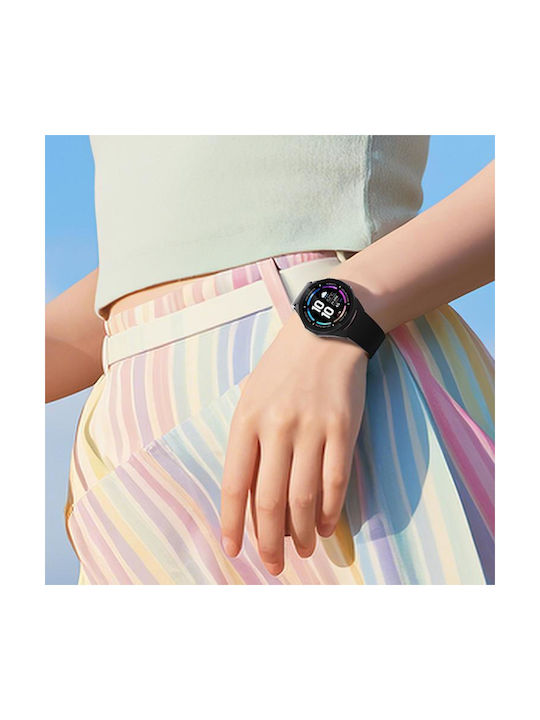 Plastic Case with Glass in Beige color for Huawei Watch GT 6 Pro 46mm