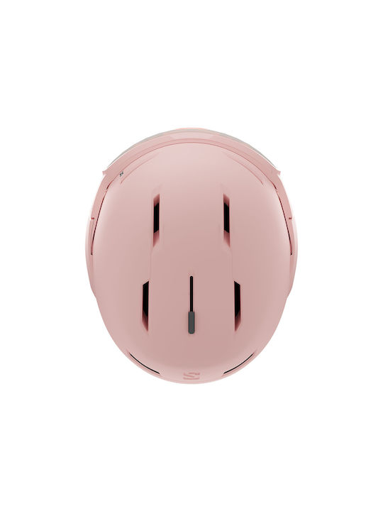 Salomon Men's Helmet for Ski & Snowboard Pink
