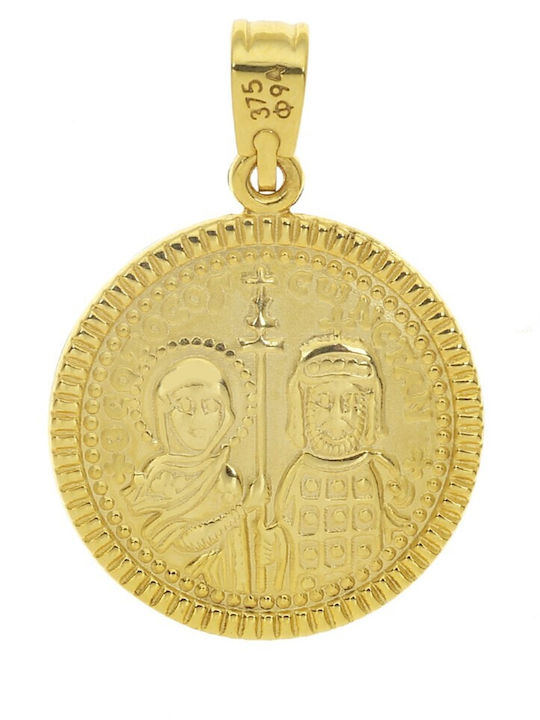 Senzio Belibasakis Charm Talisman Constantin Din Aur 9K