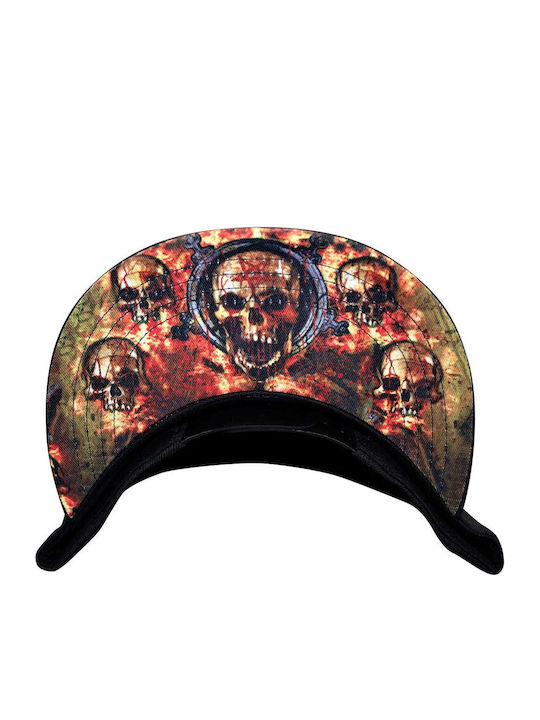 Καπέλο Slayer Scratchy Logo Snapback Cap Black Slaysbcap03b