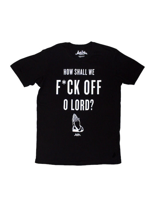 Μπλούζα Monty Python F*ck Off T-shirt Black Montyts10mb Μπλούζα Monty Python F*ck Off T-shirt Black Montyts10mb