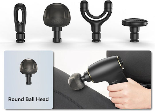 Yesido Gun Massage for the Body with Vibration Black