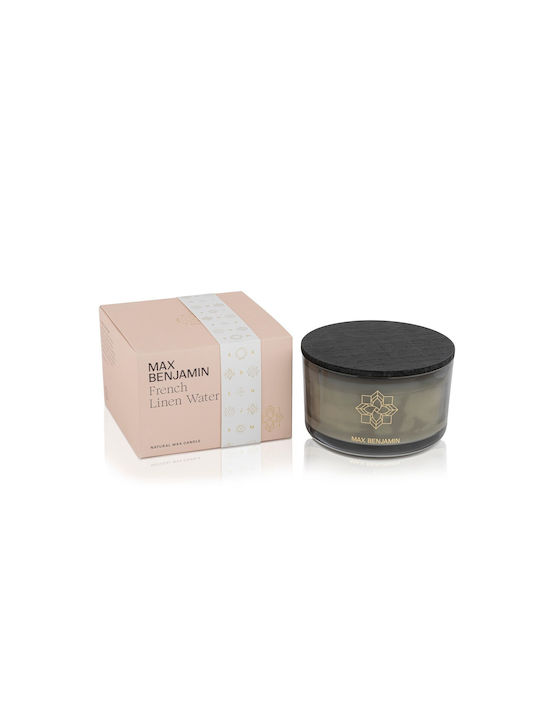 Max Benjamin Aromatic Soy Candle In Jar With French Perfume 560gr