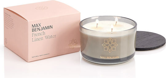Max Benjamin Aromatic Soy Candle In Jar With French Perfume 560gr