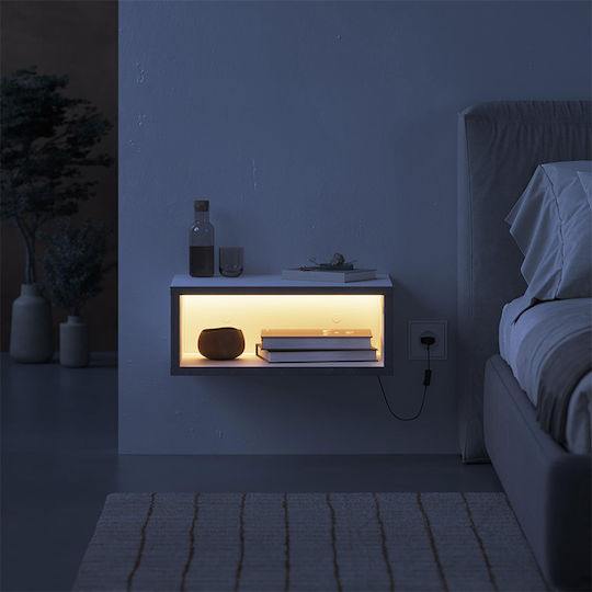 Brik Ξύλινο Λευκό 45x30x18cm GP037-0280,2