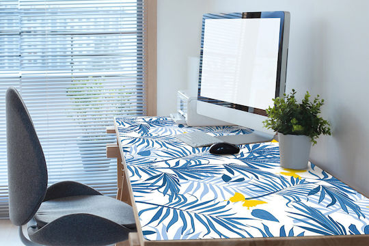 Dekorative Schreibtischunterlagen Vinyl Schmetterlinge in den Tropen 90x45 cm