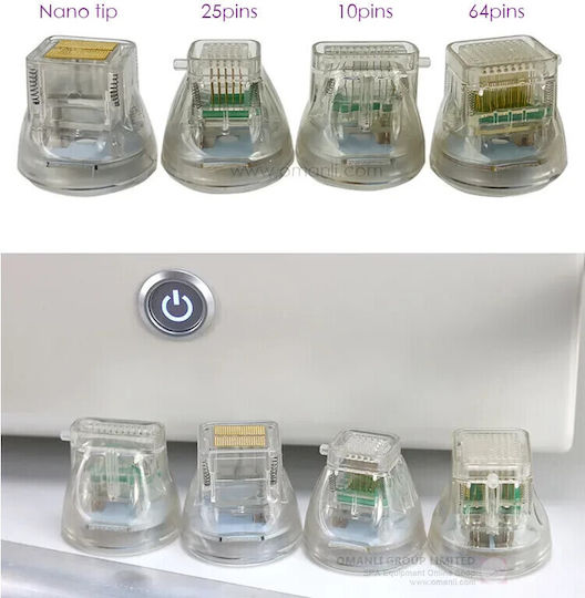 Set 4 Cartridges Professional Fractional Rf Microneedling Facial Lifting Device