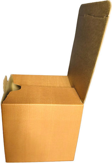 Box Center Triple Wall Packaging Box W14.7xD14.7xH14.5cm 50pcs Carton