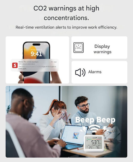 Bluetooth Termometru pentru utilizare în interior