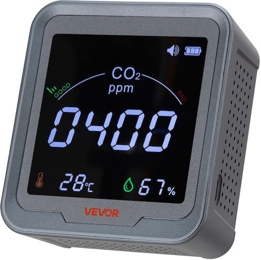 Vevor EYHTJCQEYHTJ6E2DT001V9 Gas Meter CO2