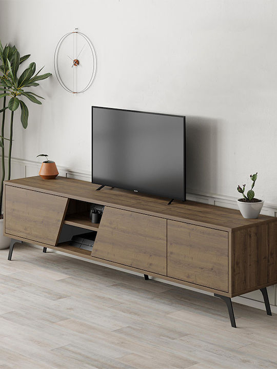 TV Stand Fiona Light Walnut L180xD35.6xH48cm