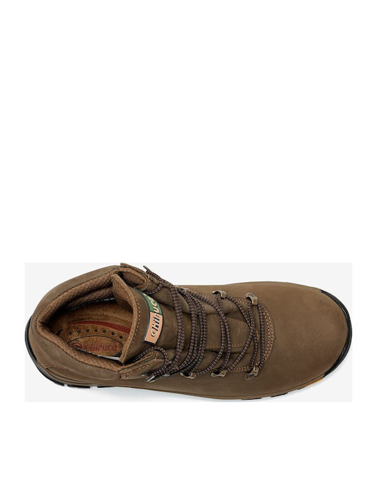 Chiruca Men's Hiking Boots Waterproof with Gore-Tex Membrane Brown