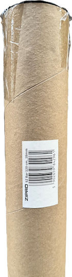 Zipro ​Στραβόμπαρα Φ28mm 6.2kg Μήκους 120cm με Βιδωτά Κολάρα