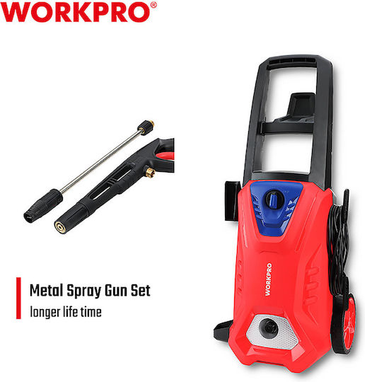 WorkPro Mașină de spălat cu presiune Electricitate 2500W cu Presiune 160bar