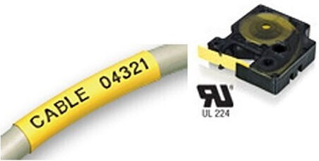 Dymo Ind Rhino Label Maker Tape in Black Color 1pcs