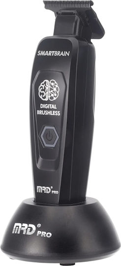 MRD Pro Επαγγελματική Επαναφορτιζόμενη Κουρευτική Μηχανή Μαύρη GMT-90-4BLACK