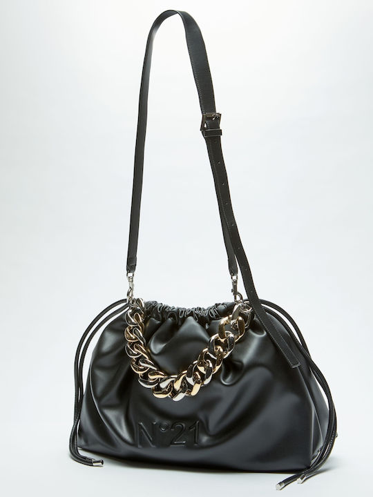 Damenbeutel Schultertasche Schwarz