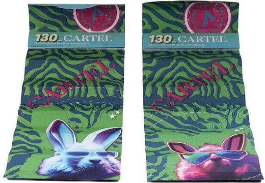 Cartel Foițe de Țigări Rulate King Size Slim cu Hârtie de țigări 32buc