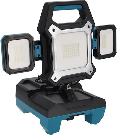 Dedra Rechargeable Jobsite Light LED with Brightness up to 2700lm