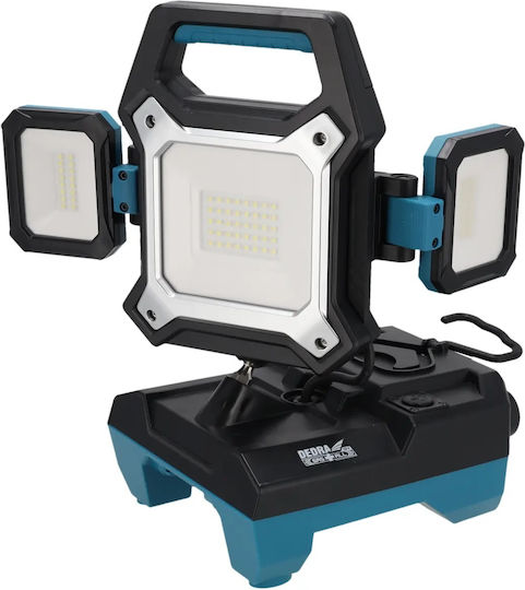 Dedra Rechargeable Jobsite Light LED with Brightness up to 2700lm