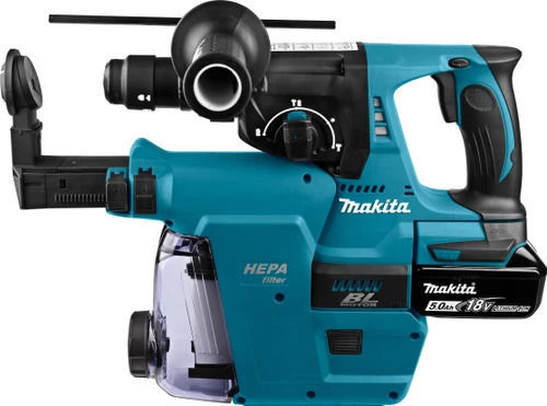 Makita DHR243 Κρουστικό Σκαπτικό Πιστολέτο Μπαταρίας Brushless 18V 2x3Ah με Υποδοχή SDS Plus / Ταχείας DHR243