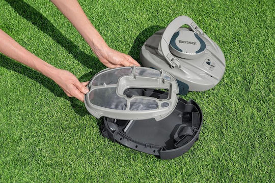 Bestway AquaTronix G150 Wireless Robotic Pool Cleaner Bottom for Pools 30m² with Filter Capacity 2lt