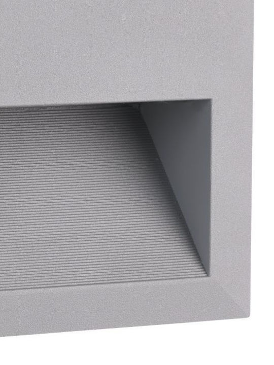 Eglo Zimba Wall-Mounted Outdoor Ceiling Light LED IP65 3.7W with Natural White Light 14x14εκ.