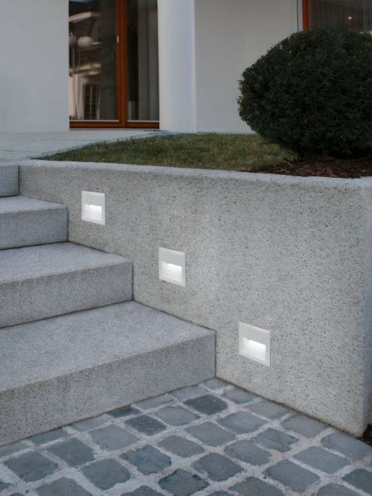 Eglo Zimba Wall-Mounted Outdoor Ceiling Light LED IP65 3.7W with Natural White Light 14x14εκ.